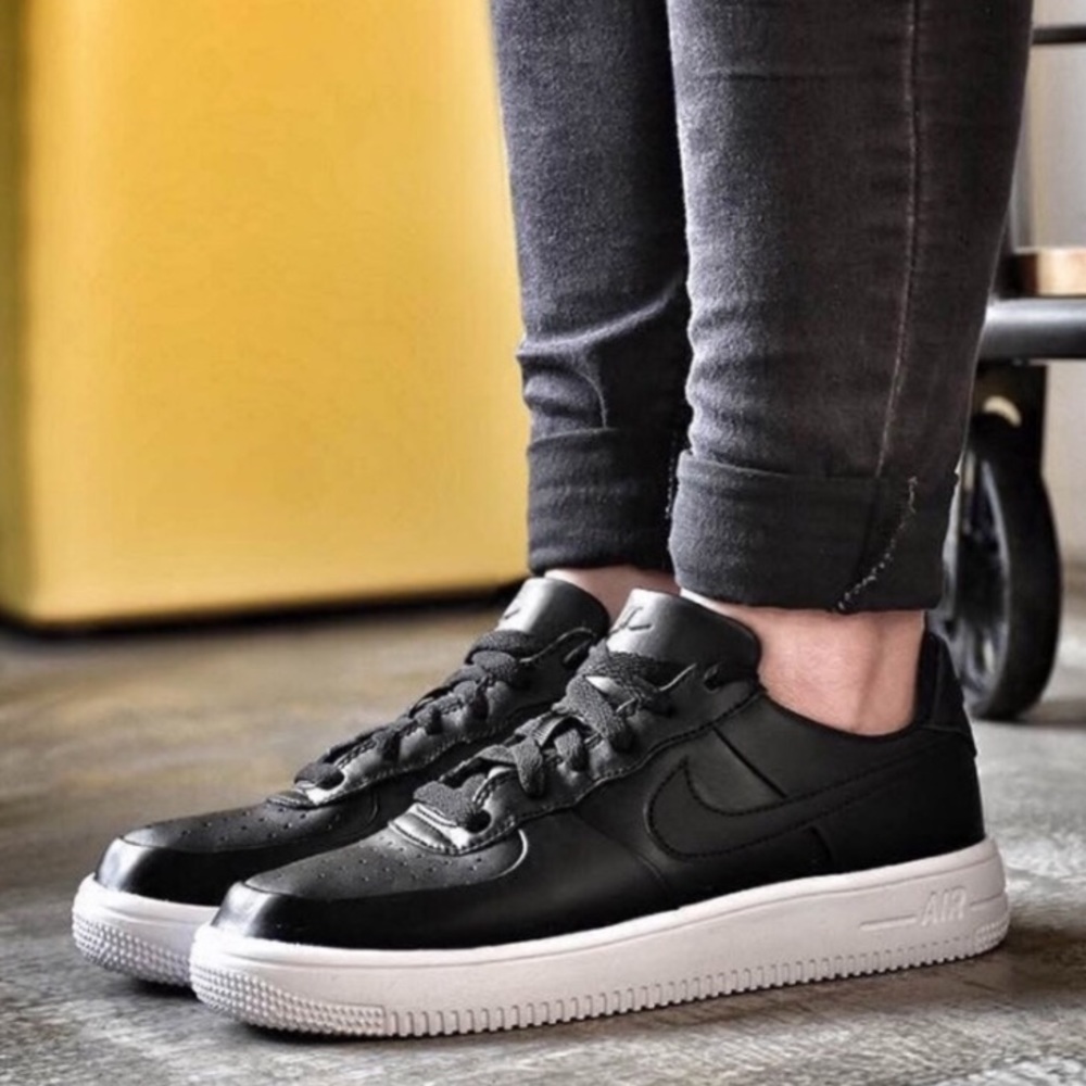 Nike Air Force one ultra force black shoes